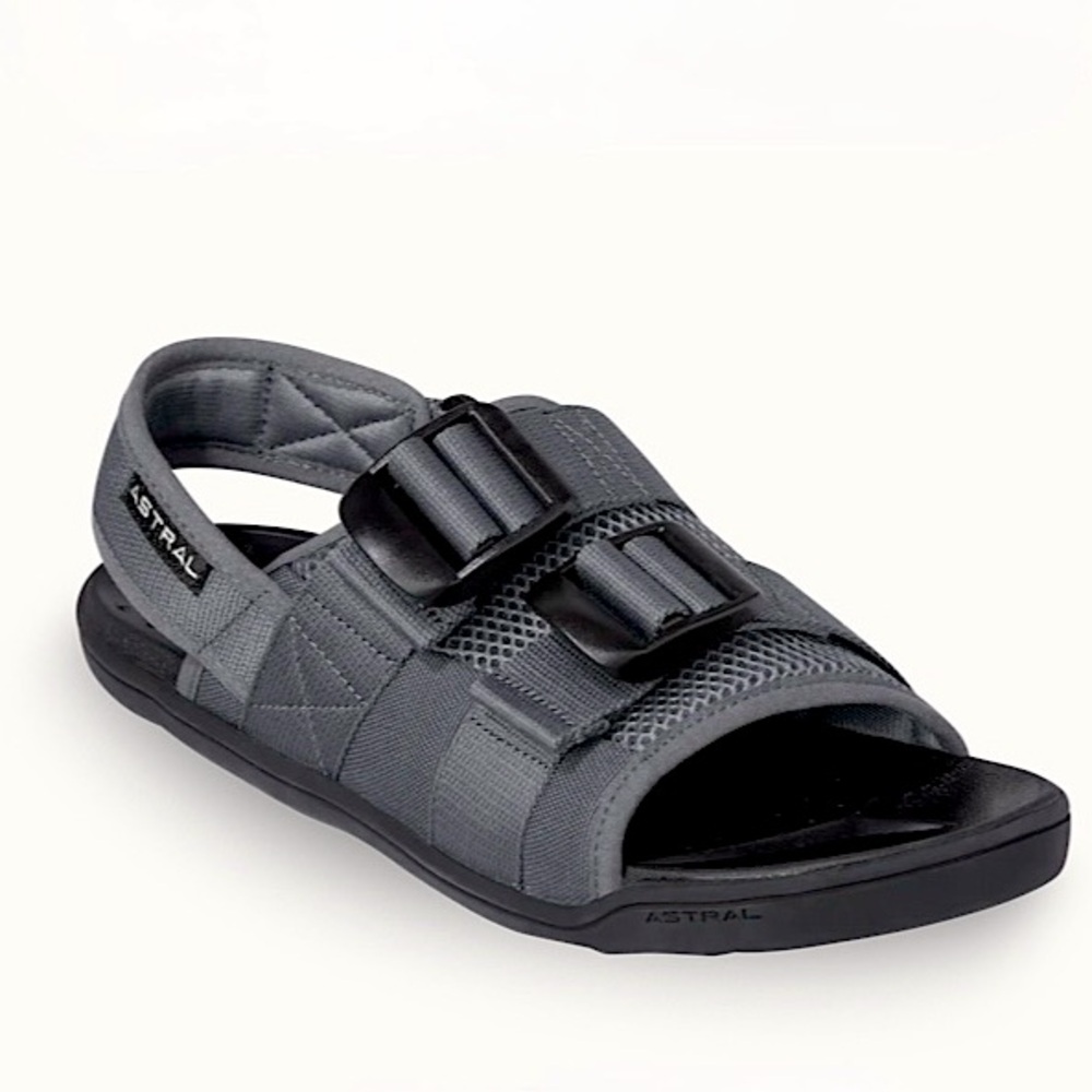 New! Astral PFD Water Sandals Storm Gray size 8